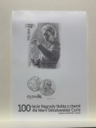 ZNACZEK ARKUSZ 233 100 LECIE NAGRODY NOBLA Z CHEMII DLA MARII SKŁODOW 2011