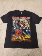 Czarna koszulka męska Iron Maiden The Number of the Beast rozmiar L