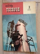 Miesięcznik naukowo- techniczny MŁODY TECHNIK 2 - 1971