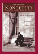 Konteksty Polska Sztuka Ludowa nr 2 2005 Georgij Iwanowicz Gurdżijew