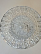 Plafon szklany, plafoniera PRL vintage