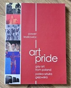 Leszkowicz Art Pride Polska sztuka gejowska + ulotka z wystawy 