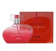 Woda perfumowana HerStory Love Inspires Avon nowa zafoliowana 