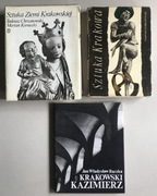 3 KSIĄŻKI Sztuka Ziemi Krakowskiej Sztuka Krakowska Krakowski Kazimierz 
