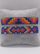 Zestaw bransoletek w stylu boho handmade 