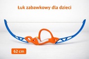 Łuk zabawkowy dla dzieci 62 cm – plastikowy, lekki (B)