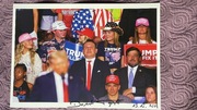 Poseł Dominik Tarczyński autograf plakat zdjęcie PiS Donald Trump