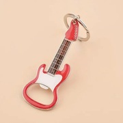 Brelok / Otwieracz Gitara  | Czerwono-biały rockowy styl