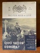 Pro Fide Rege et Lege nr 75-76, 2015/2016