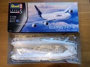 Boeing 747-8 LUFTHANSA 1/144 REVELL 03891 otwierany-jak nowy! OPIS!