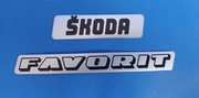 Skoda  Favorit  emblemat  naklejka  logo