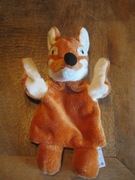 Lisek-pacynka z bajki Piaskowy dziadek