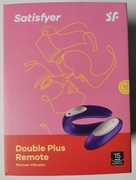 SATISFYER Double Plus Remote stymulator dla par z pilotem 
