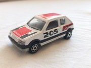 Majorette Peugeot 205 Made in France 