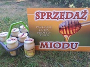 Miód Rzepakowy z tego roku słoik 0.9l - 1,250kg