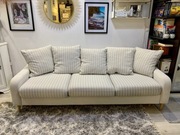 Sofa kanapa trzyosobowa styl skandynawski