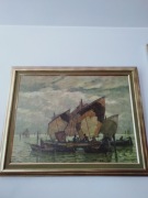 Dill Ludwik - Łodzie na wyspie Chioggia