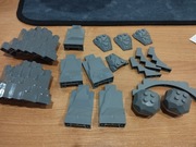 Skały LEGO oryginalne  zestaw 23996/47847/64867pb04 6108 30099 30294c01 