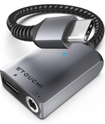 Adapter słuchawkowy USB-C Jack 3,5mm 2w1 