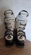 sprzedam używane damskie buty narciarskie Salomon 24-24,5