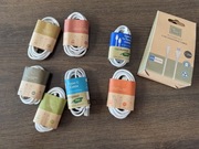 Nowe kable do ładowania iPhone / Android - lighting, USB-C, 2w1 - 1.2m