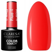Claresa Lakier Hybrydowy UV/LED 5g - Fluo 4