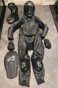 Kurtka,spodnie, kask buty, rękawice motocyklowe