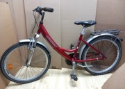 Rower dziewczęcy damski MAXIM 24 cali kompletny sprawny 
