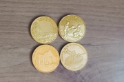 Zestaw 4 medali pamiątkowych z Polski - zestaw nr.3