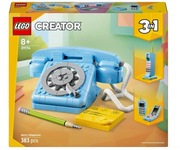 LEGO 31174 Creator 3w1 Telefon w stylu retro, zabawka konstrukcyjna 