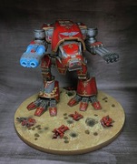 Warhound Titan - Tytan - WH40k - WYSIWYG - Pomalowany 