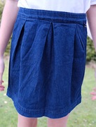 Dżinsowa jeansowa spodnica reserved 134 granat