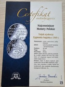 Najcenniejsze monety Polskie