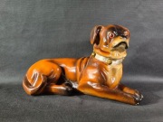 Pies Buldog Gipsowy Malowany