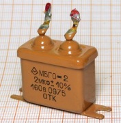Kondensator 2uF 250V MBGO 2 CCCP [0624]E