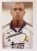 Roberto Carlos autograf REAL MADRYT 
