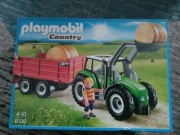 Traktor z przyczepą Playmobil Nowy