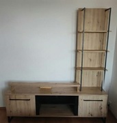 Meble do salonu dąb artisan 