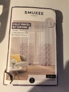 Firana z nadrukiem na przelotkach