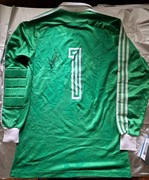 2 AUTOGRAFY autograf ORYGINALNA koszulka Józef Młynarczyk 1986