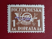 D 100 ** "dopłata-groszy" 1949r.