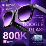 Okulary zerówki AI z chat GPT oraz biegłym tłumaczeniem ze zdjęć i głosu 