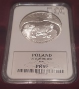 20 zł  FOKA SZARA W GRADINGU PR 69 z 2007 roku.