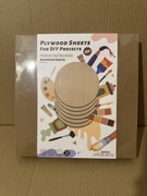 Zestaw arkuszy sklejki basowej do projektów DIY