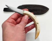 Nóż Ręcznie Robiony z szabli dzika | Unikatowy Egzemplarz Myśliwski 