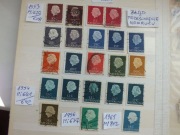 22szt. znaczki Mi 620 BŁĄD parka odcień 1953/1965r. HOLANDIA Juliana