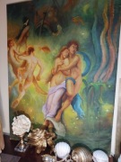 Obraz olejny Mitologia Syrena Nimfa