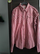 Koszula męska w kratkę "CRS" rozm.XL/176 Made in Bangladesh