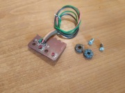 UNITRA ZRK magnetofon Altus D-60 D 60 D60 8011 płytka wskaźników LED Record