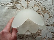 Szklany klosz do lampki, kinkietu